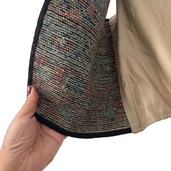 Vintage Handmade Wool Southwestern Boho Kilim Vest Womens Size Small - Picture 5 of 5